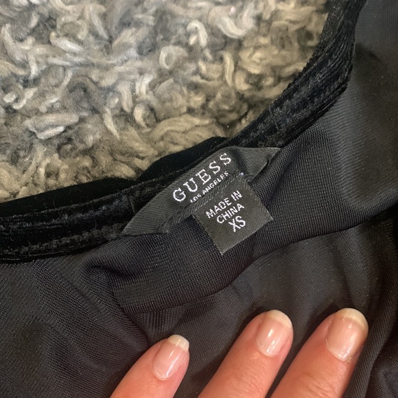 GUESS velvet body suit - Picture 3 of 3